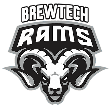 Brewbaker Tech Magnet Rams Logo